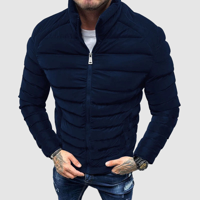Drune | Isolierte Slim Fit Herren Pufferjacke für kalte Jahreszeiten