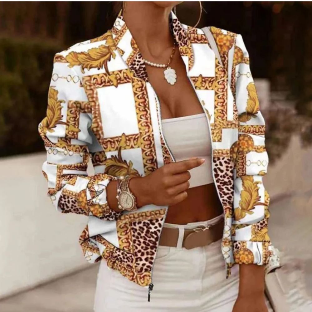Drune | elegante bedruckte Sommerjacke