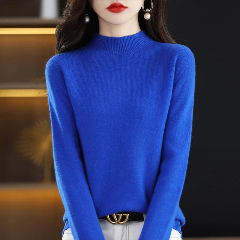 Drune | Merinowolle Pullover für Damen - Slim Fit