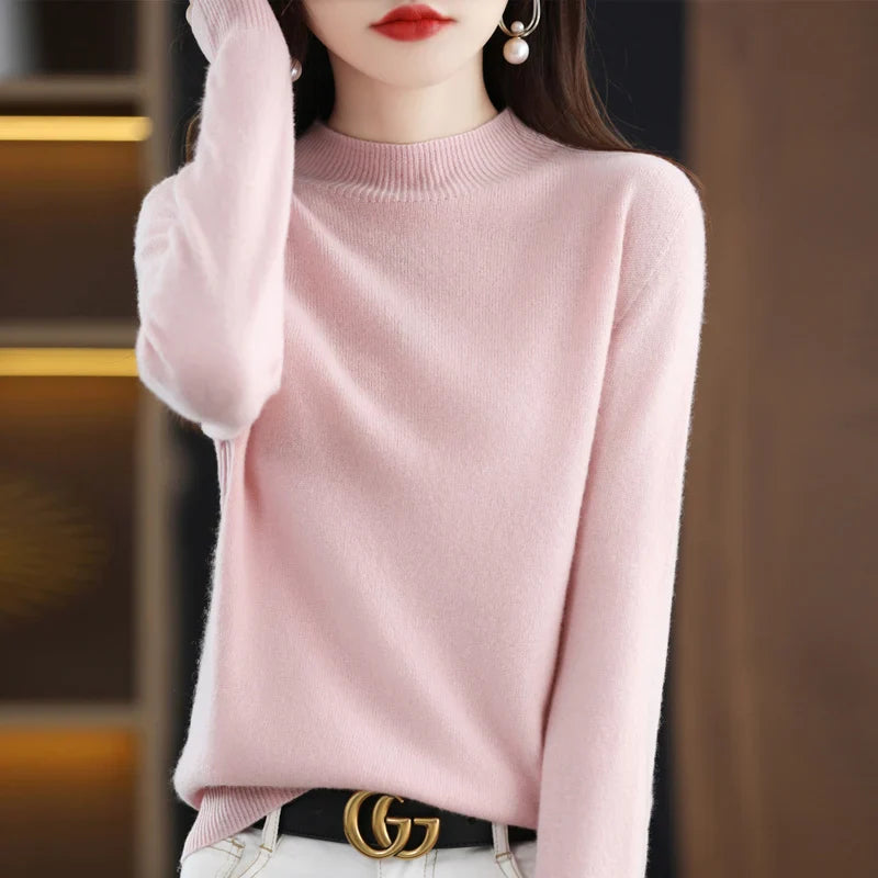 Drune | Merinowolle Pullover für Damen - Slim Fit
