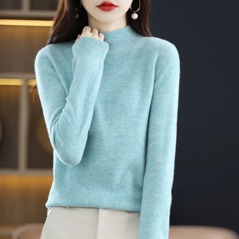 Drune | Merinowolle Pullover für Damen - Slim Fit