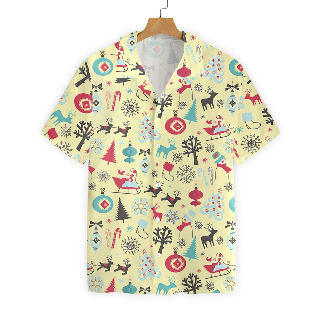 Drune | Frohe Weihnachten Muster 8 Hawaiian Shirt