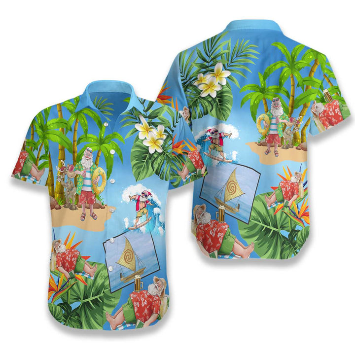 Drune | Frohe Weihnachten Santa Claus 18 Hawaiian Shirt