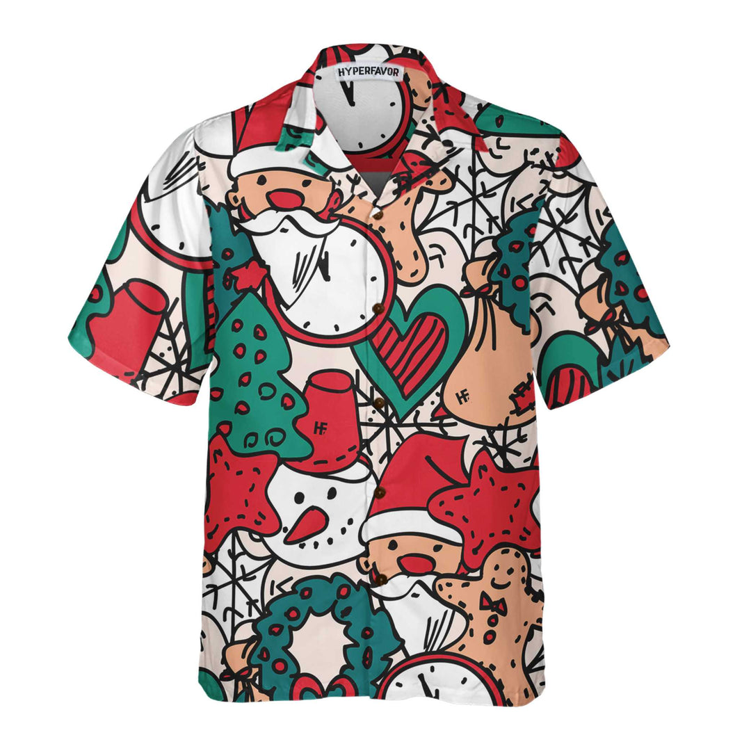 Drune | Fröhliche Weihnachten Y'all Shirt für Männer Weihnachts-Hawaiian-Shirt, das beste Weihnachtsgeschenk für Männer