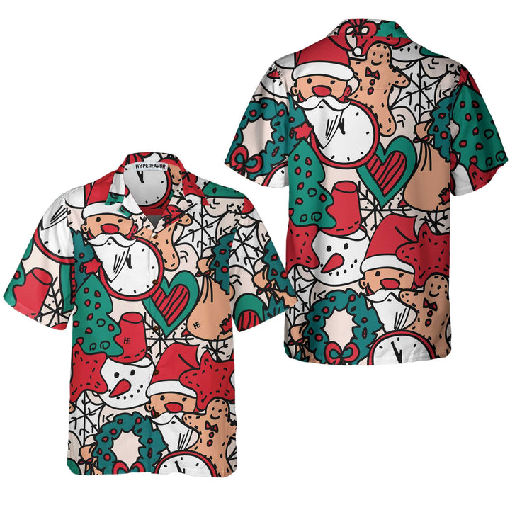 Drune | Fröhliche Weihnachten Y'all Shirt für Männer Weihnachts-Hawaiian-Shirt, das beste Weihnachtsgeschenk für Männer