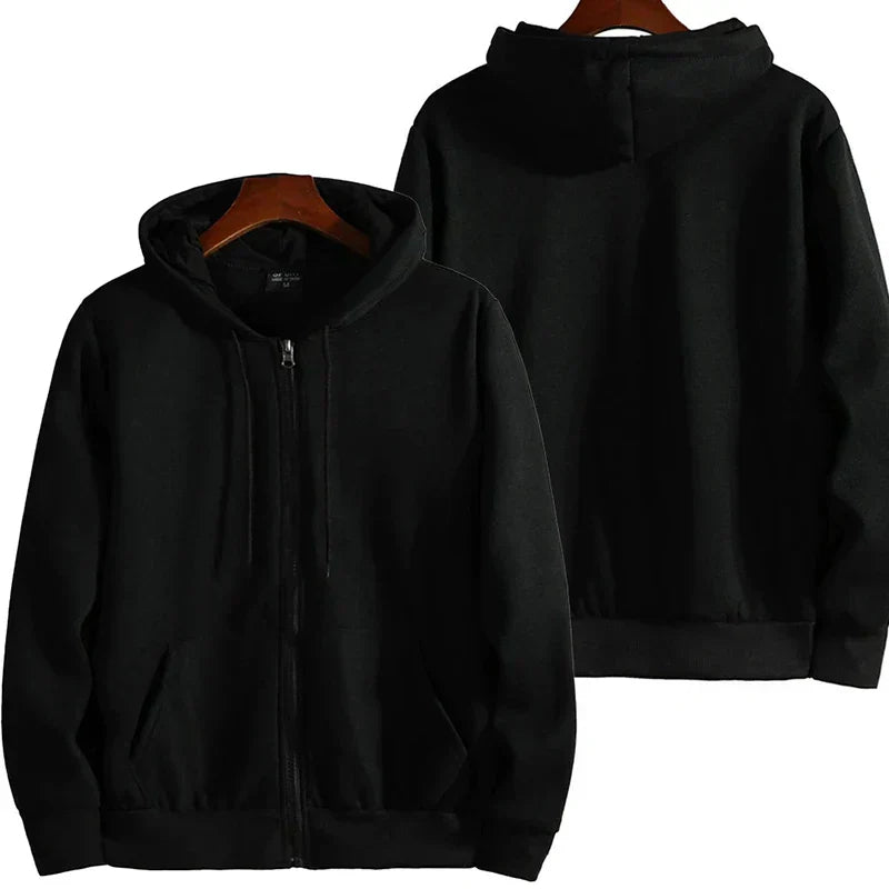 Drune | Hoodie - Sportlicher & Bequemer Pullover mit Reißverschluss und Kapuze für Herbst und Winter