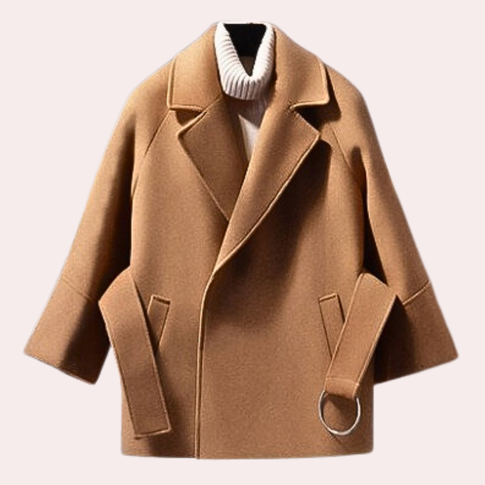 Drune | Sophisticated Herbstgürtelmantel für Damen