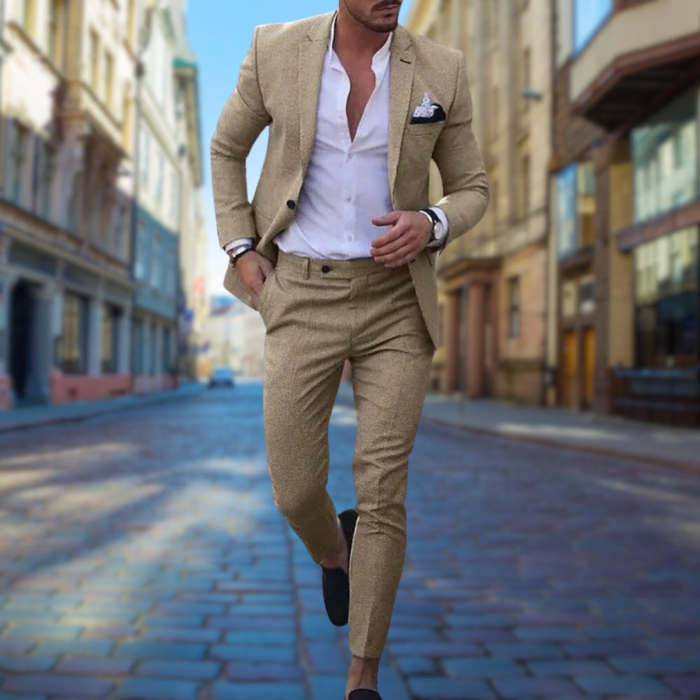 Drune | Slim Fit Herrenanzug