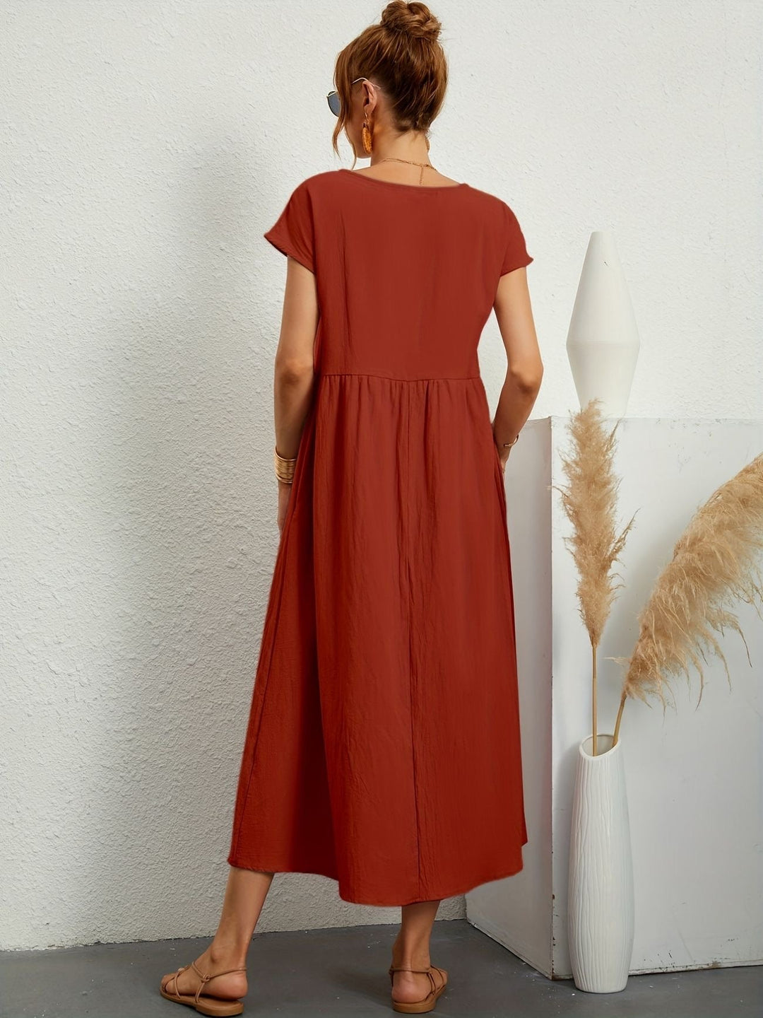 Drune | Rennon Leinenkleid