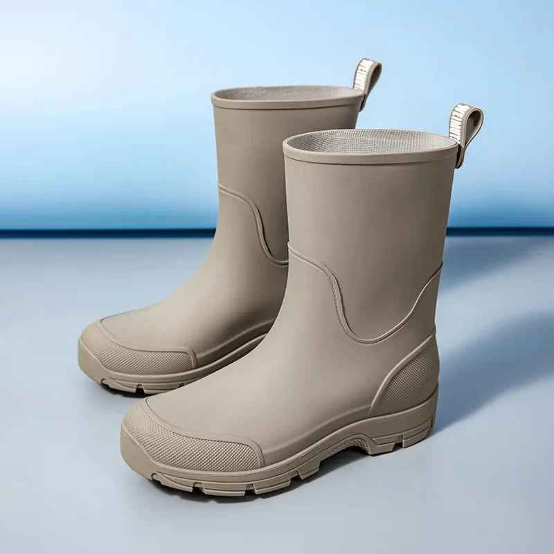 Drune | Wadenregenschuhe - Leichtgewichtiger, wasserdichter Gummi-Design für Komfort