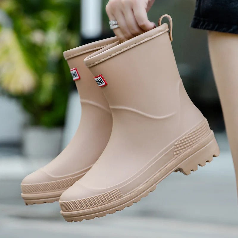 Drune | Mid-Cut Wasserdichte Regenstiefel für Frauen – Stilvoll & Funktional