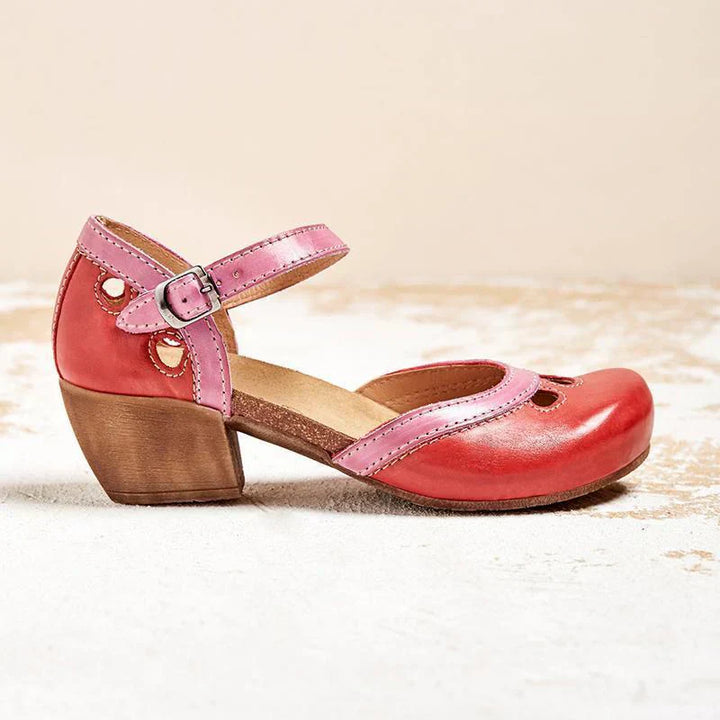 Drune | Orthopädische Sandalen mit Niedrigem Absatz
