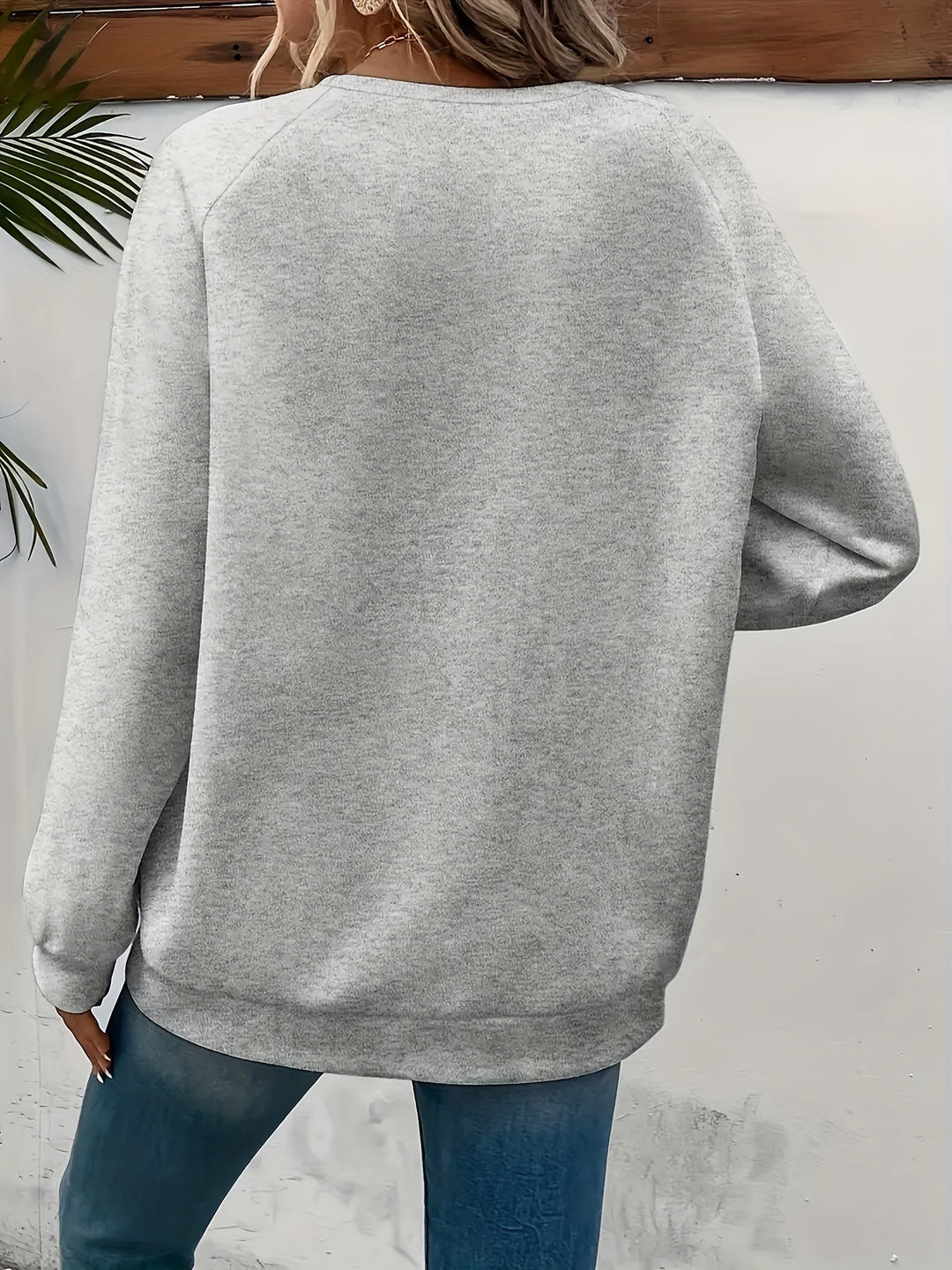 Drune | Milano Print Pullover Sweatshirt für Damen