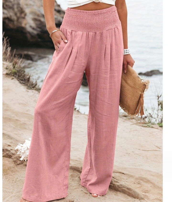 Drune | Elegante Dehnbare Palazzo-Hose für Damen