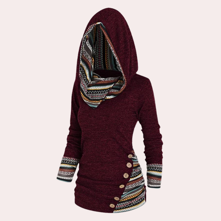 Drune | Stilvolle Damen Kapuzenjacke