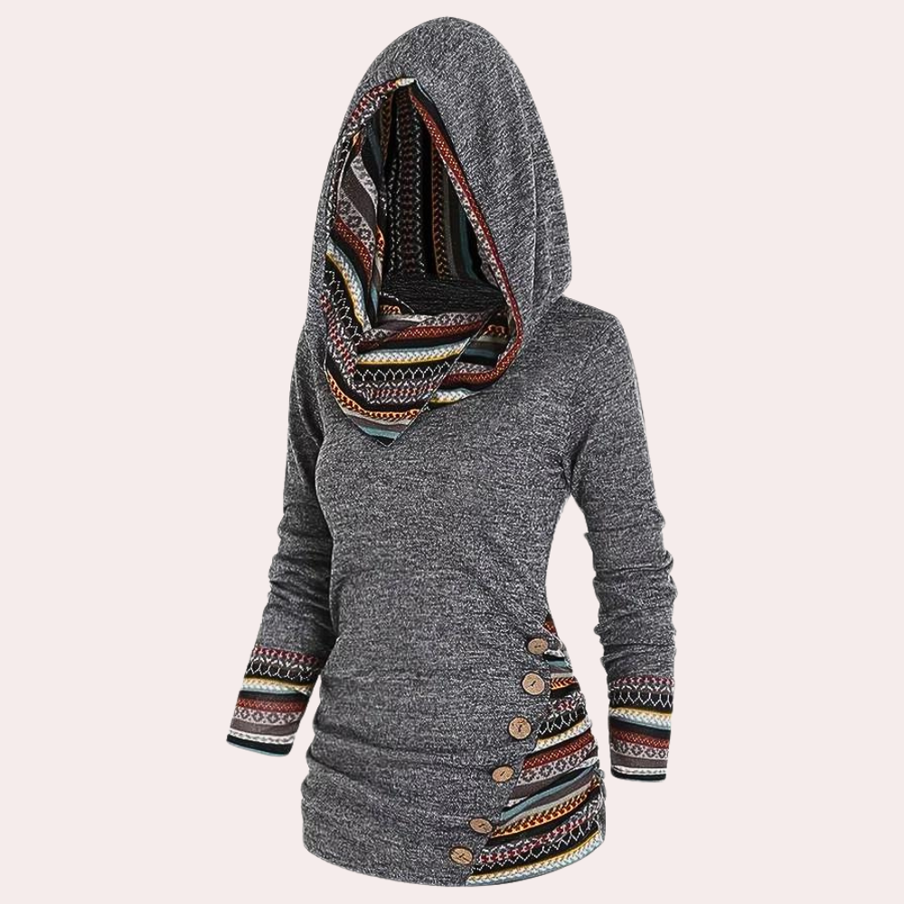 Drune | Stilvolle Damen Kapuzenjacke