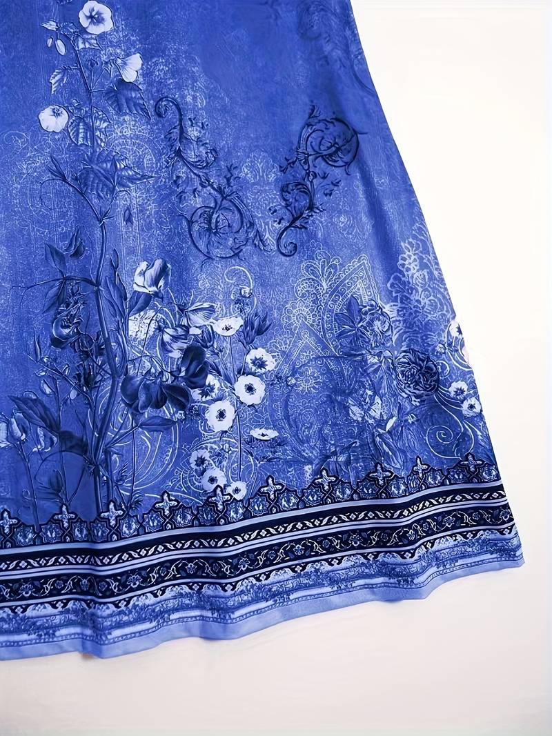 Drune | Ärmellos Lockere Passform Boho Kleid Sommerkleid
