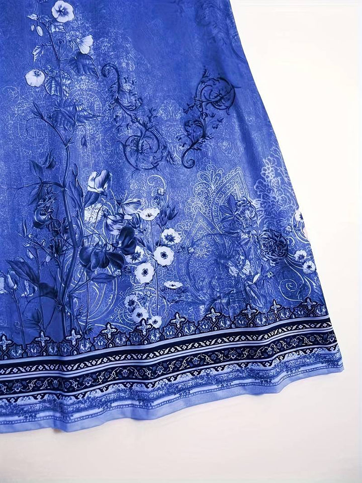 Drune | Ärmellos Lockere Passform Boho Kleid Sommerkleid