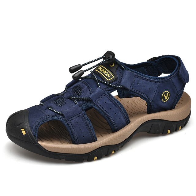 Drune | Ergonomische Camping/Outdoor Sandalen für Herren