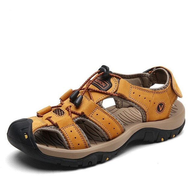 Drune | Ergonomische Camping/Outdoor Sandalen für Herren