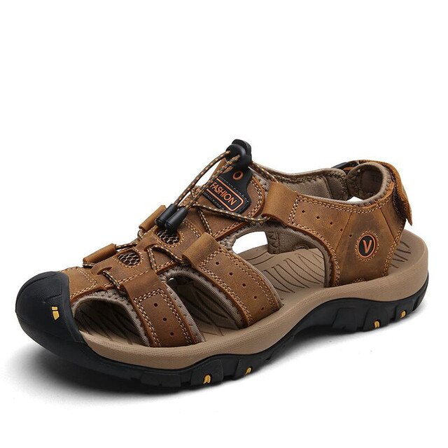 Drune | Ergonomische Camping/Outdoor Sandalen für Herren