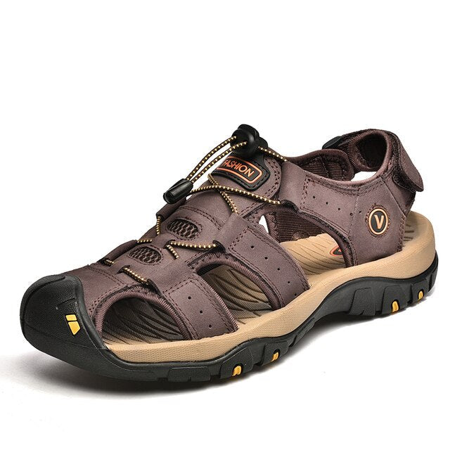 Drune | Ergonomische Camping/Outdoor Sandalen für Herren