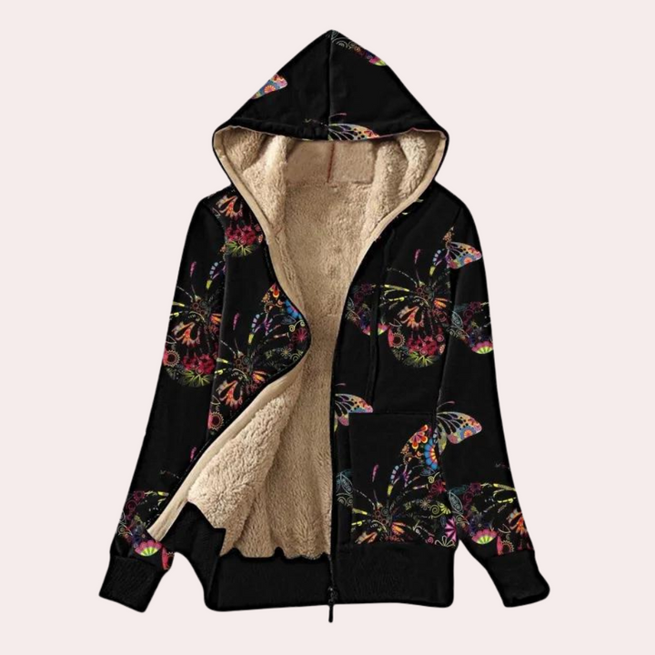 Drune | Warme Winter Kapuzenjacke für Damen