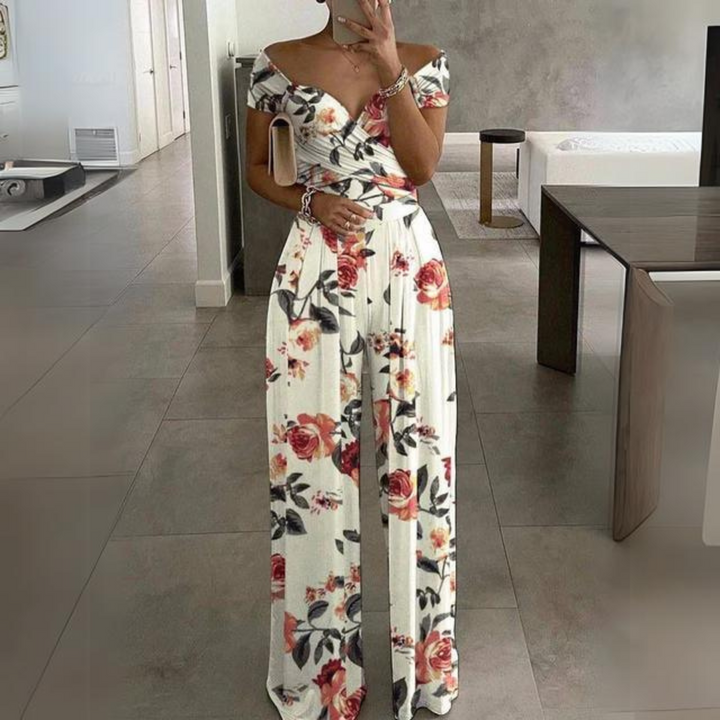 Drune | Eleganter Off-Shoulder-Jumpsuit