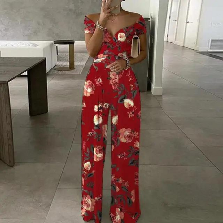 Drune | Eleganter Off-Shoulder-Jumpsuit