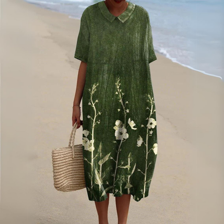 Drune | Buntes Baumwoll-Sommerkleid