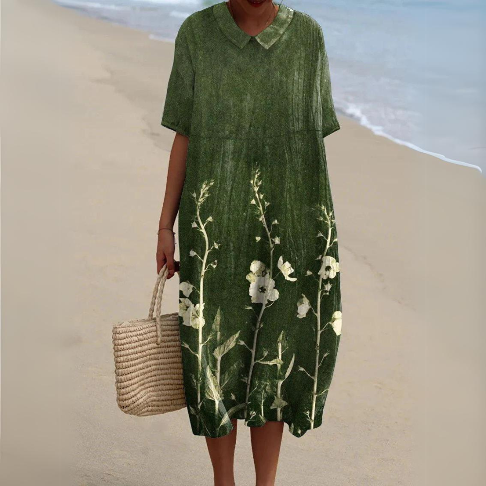 Drune | Buntes Baumwoll-Sommerkleid