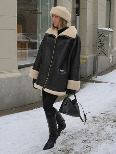 Drune | Fleece Jacke für Damen - Winter