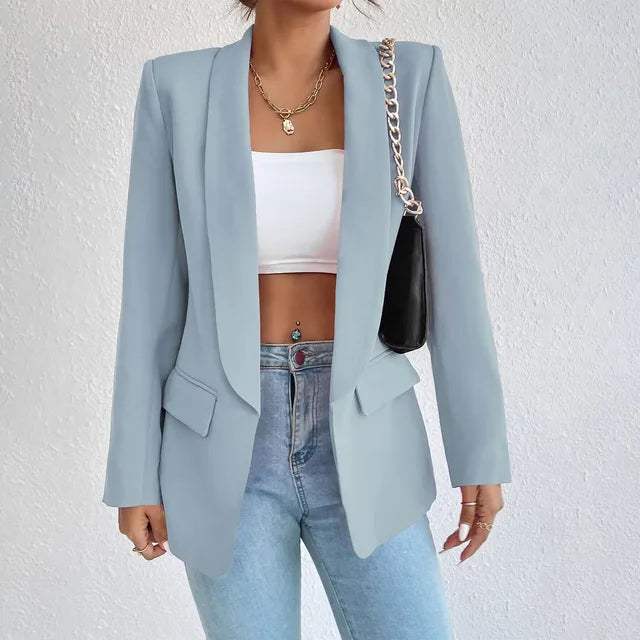 Drune | Blazer für Damen Klassischer Eleganter Schnitt Perfekt für Berufliche Anlässe