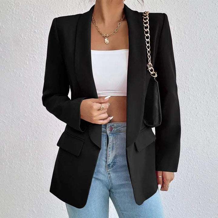Drune | Blazer für Damen Klassischer Eleganter Schnitt Perfekt für Berufliche Anlässe