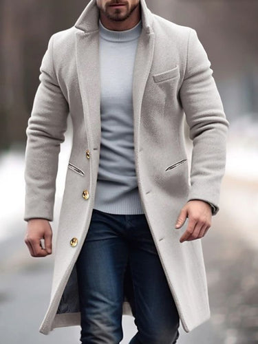 Drune | Moderne Herrenjacke Mit Knöpfen