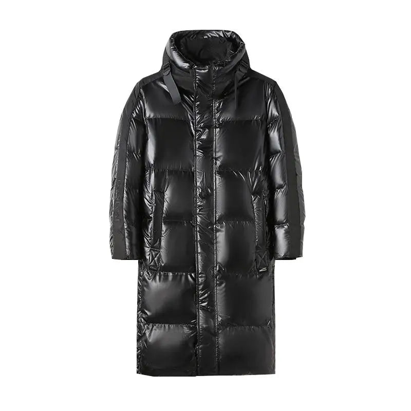 Drune | Modische schwarze Daunenjacke