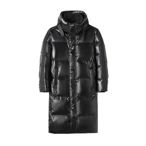 Drune | Modische schwarze Daunenjacke
