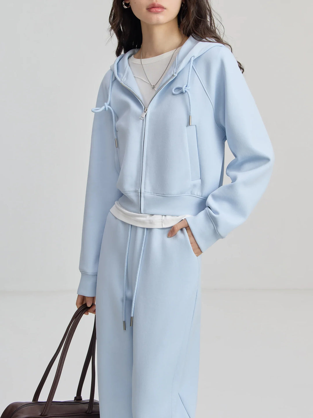 Drune | Damen Sweater-Anzug Set mit Cardigan und Hose