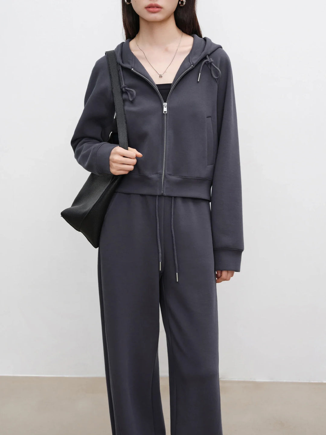 Drune | Damen Sweater-Anzug Set mit Cardigan und Hose