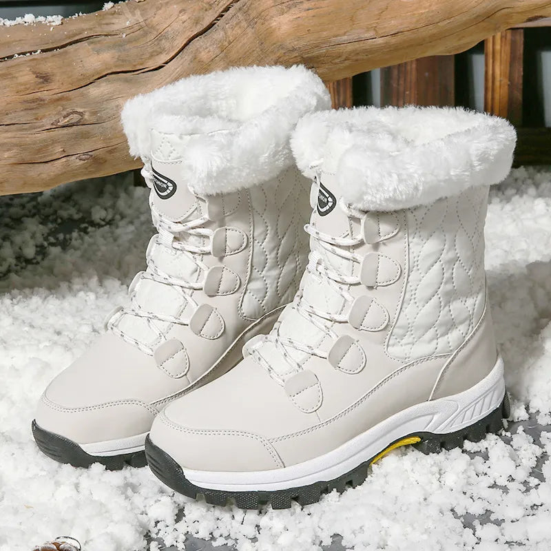 Drune | Winter schnürstiefel mit Futter