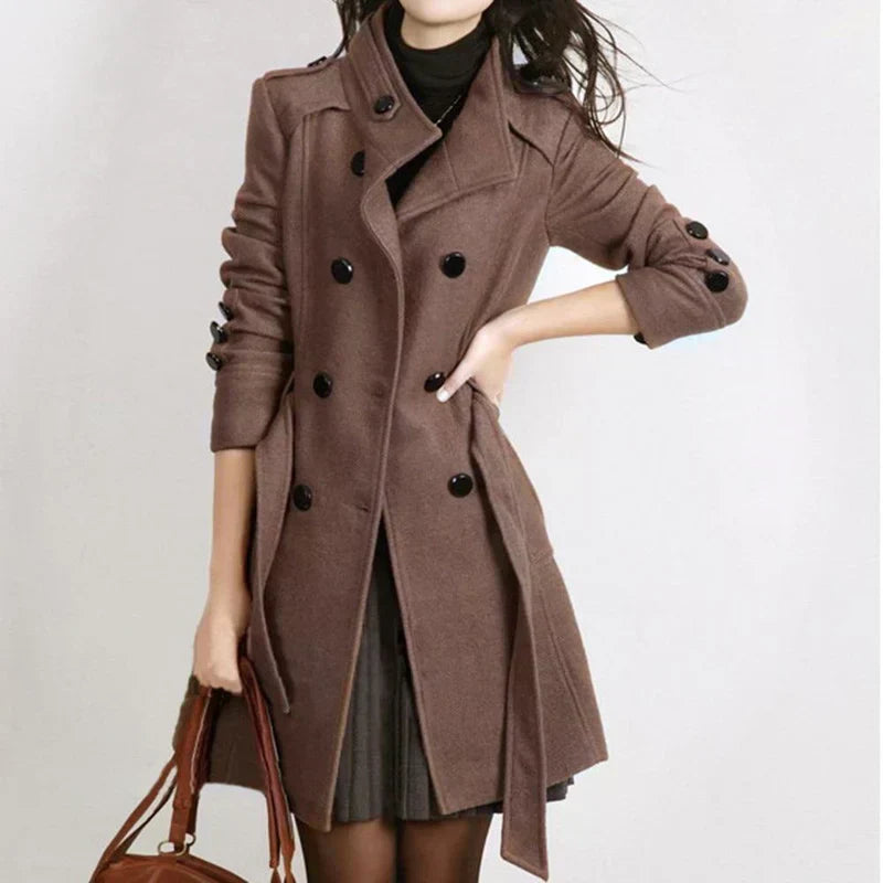 Drune | trenchcoat - stilvoller Wintermantel für Damen