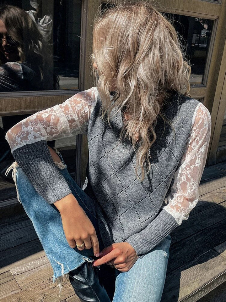 Drune | V-Ausschnitt Top für Damen