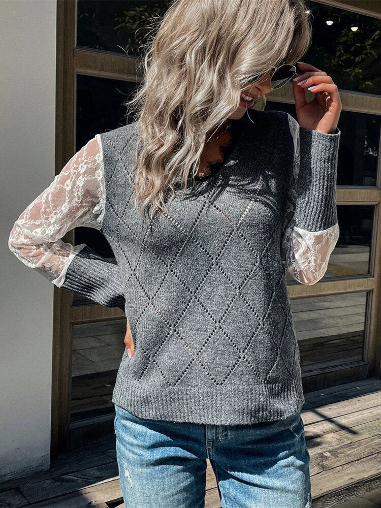 Drune | V-Ausschnitt Top für Damen