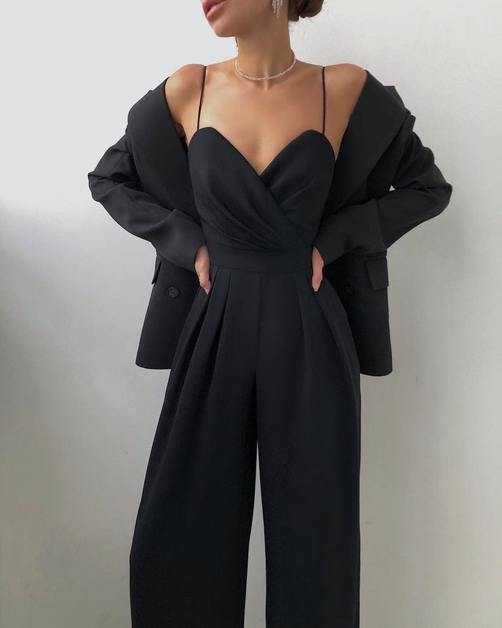 Drune | Sexy Overall mit Gürtel