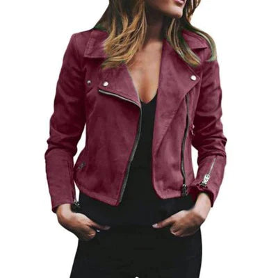 Drune | Slim Lederjacke für Damen