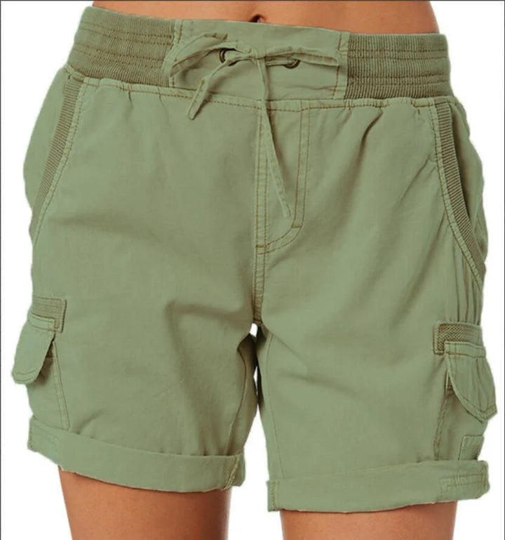 Drune | Kurze Hosen mit hoher Taille