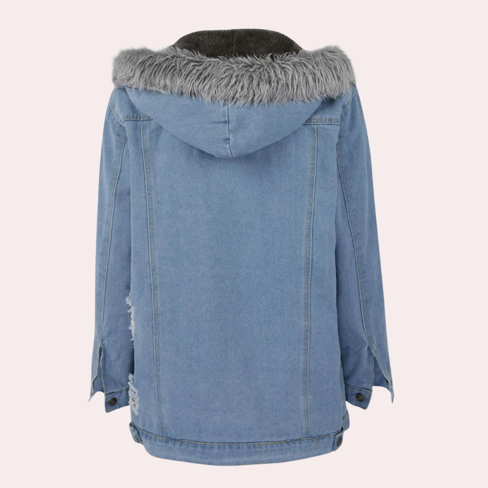 Drune | Modischer Denimjacke Für Frauen