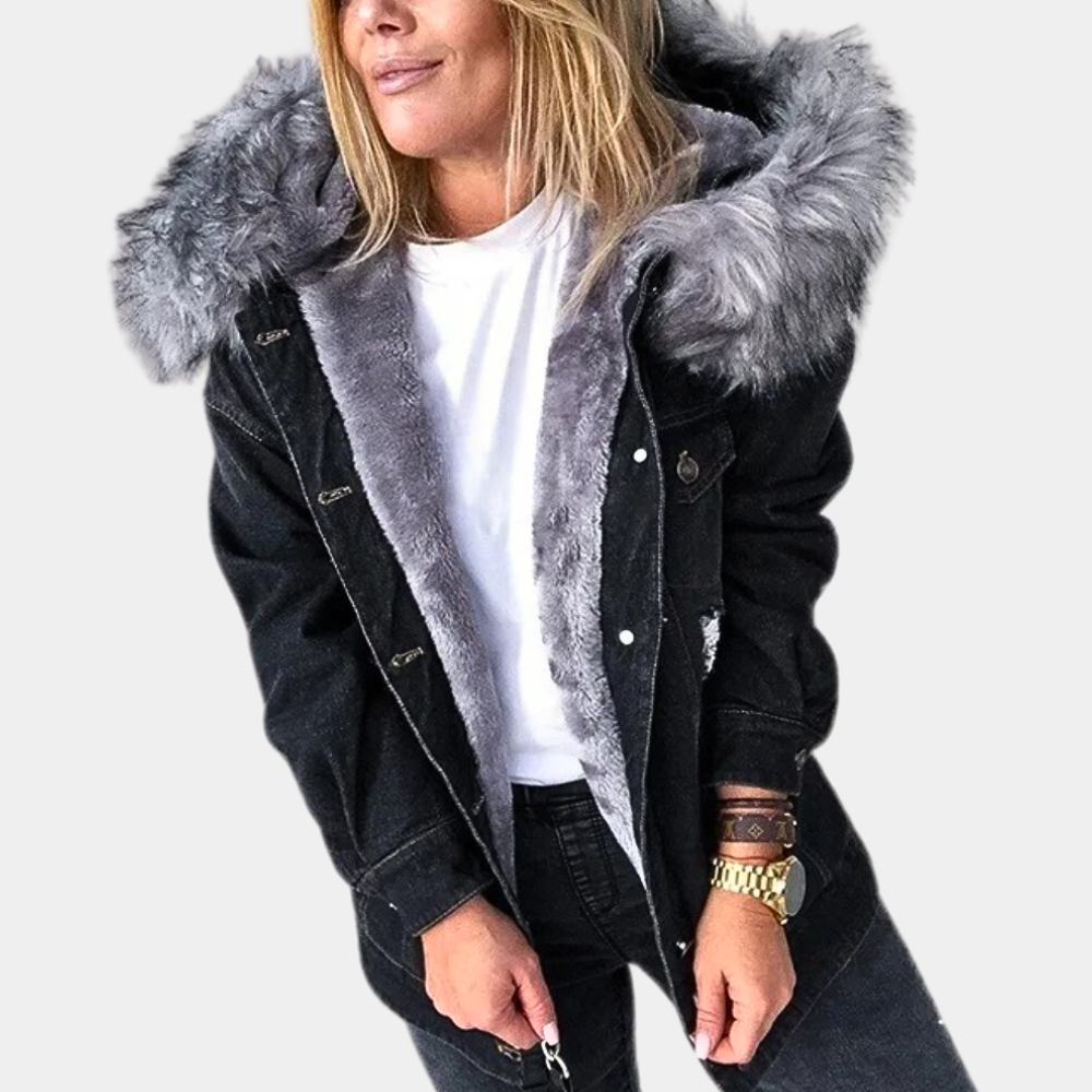 Drune | Modischer Denimjacke Für Frauen