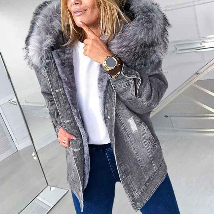 Drune | Modischer Denimjacke Für Frauen
