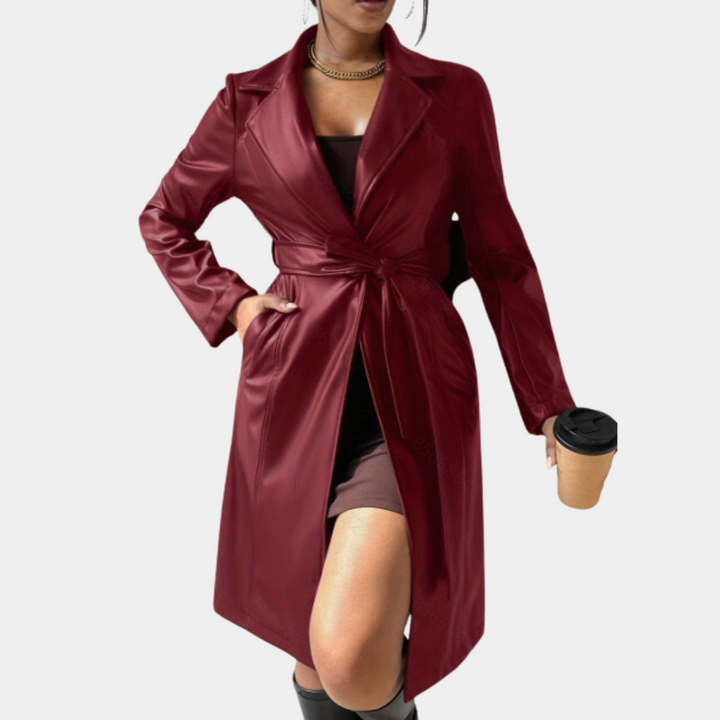 Drune | Stylische Lange Herbstjacke für Damen
